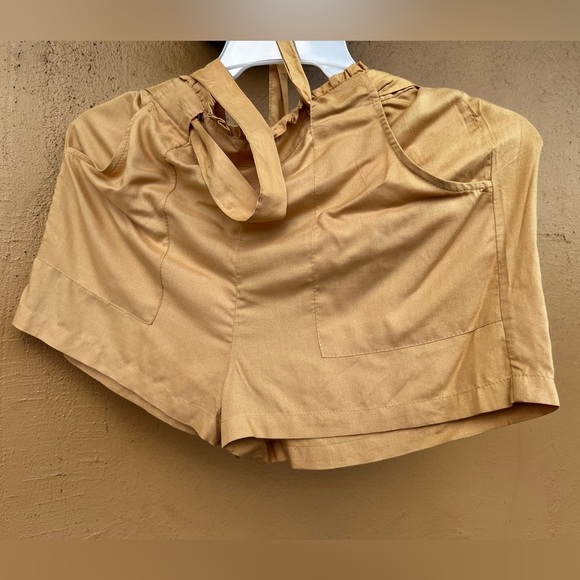 Primark Pants - Dress shorts, yellow size 8 . PRIMARK CARES